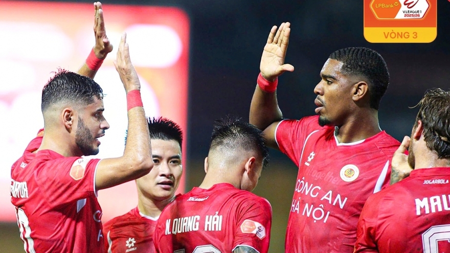 Bảng xếp hạng “Vua phá lưới” V-League 2025/2026: Alan dẫn đầu ấn tượng